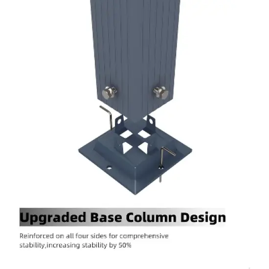 12x20ft Extra Large Aluminum Pergola with Adjustable Canopy, 4-Side Anchoring, Khaki Frame & Curtains, UV & Water Resistant image {1}