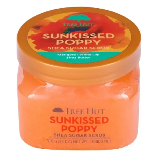Tree Hut Sunkissed Poppy Shea Sugar Body Scrub - 18oz image {1}