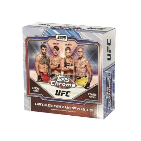 2025 Topps Chrome UFC Trading Card Mega Box image {3}