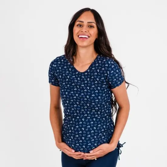 Calypsa Womens Nina Nursing and Maternity Swim Top image {4}