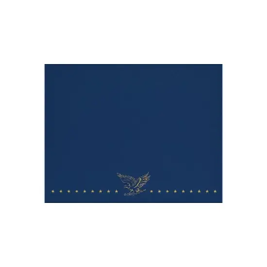 Great Papers Patriotic Certificate Holders 9.34" x 12" Blue/Gold 5/Pack (2017045) image {4}