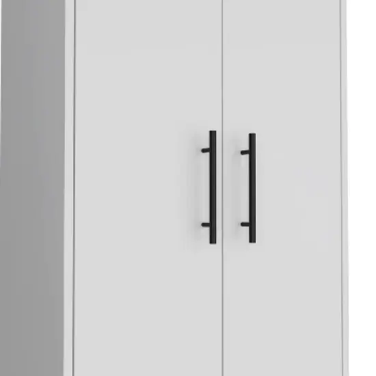 Gulches Tall Pantry Cabinet 5-Shelf Cupboard Storage Organizer with Metal Handles & Legs | Shelves:22.4"W X 11"D image {6}