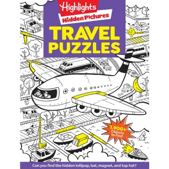 Travel Puzzles - (Highlights Hidden Pictures) (Paperback) image {1}