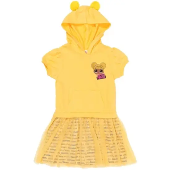 L.O.L. Surprise! Queen Bee Girls French Terry Cosplay Dress Little Kid to Big Kid  image {9}