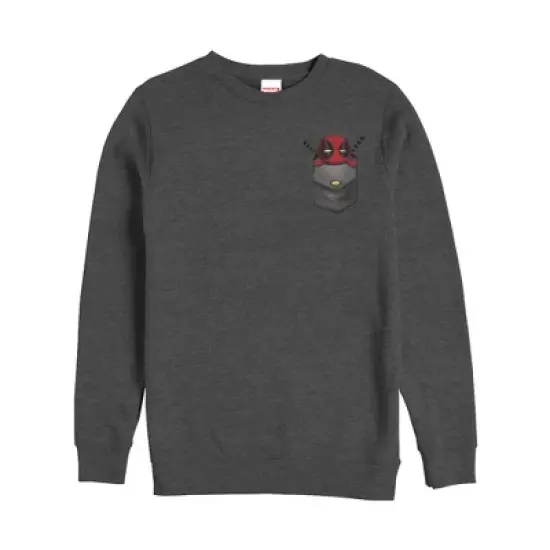 Men's Marvel Deadpool Pocket Sweatshirt image {2}