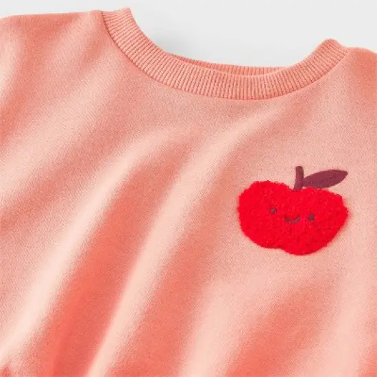 Baby Girls' 2pc Fleece Sweatshirt & Jogger Pants Set - Cat & Jack&trade; image {2}