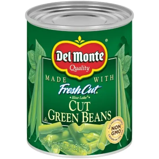 Del Monte Fresh Cut Green Beans 28oz. image {4}