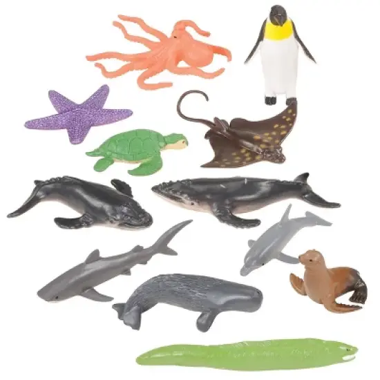 Kaplan Early Learning Sealife Collection Replicas  - 48 Pcs image {1}