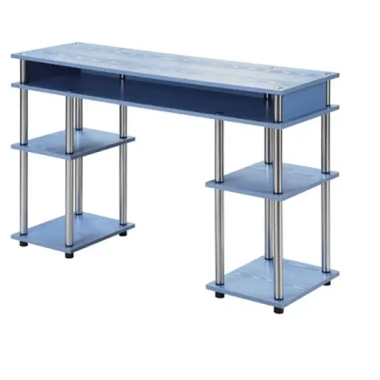 Designs2Go No Tools Student Desk with Shelves - Breighton Home image {7}