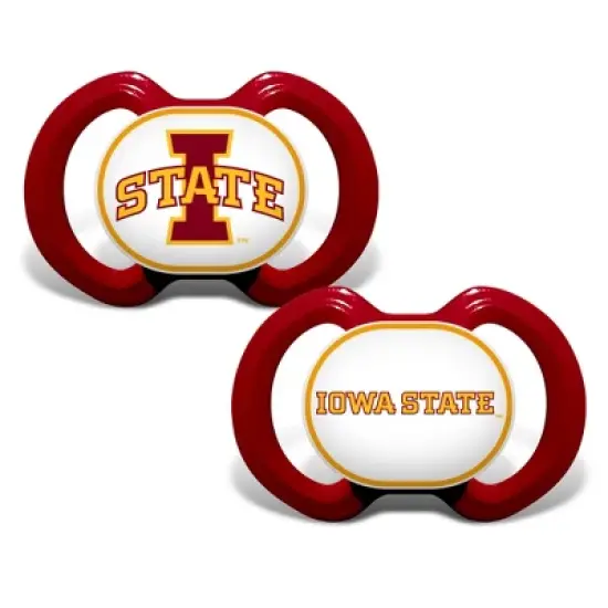 BabyFanatic Officially Licensed Unisex Pacifier 2-Pack - NCAA Iowa State Cyclones image {4}