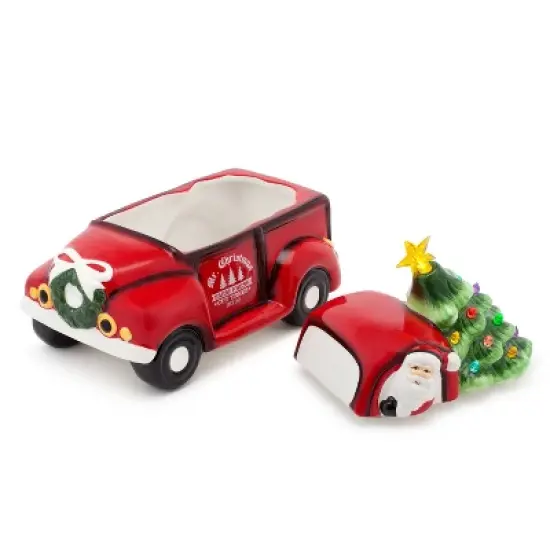 Mr. Christmas LED Nostalgic Vintage Truck Cookie Jar - 10.5" image {1}