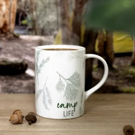 Pavilion Gift Company - Camp Life - 18 oz Mug - Drinkware image {1}