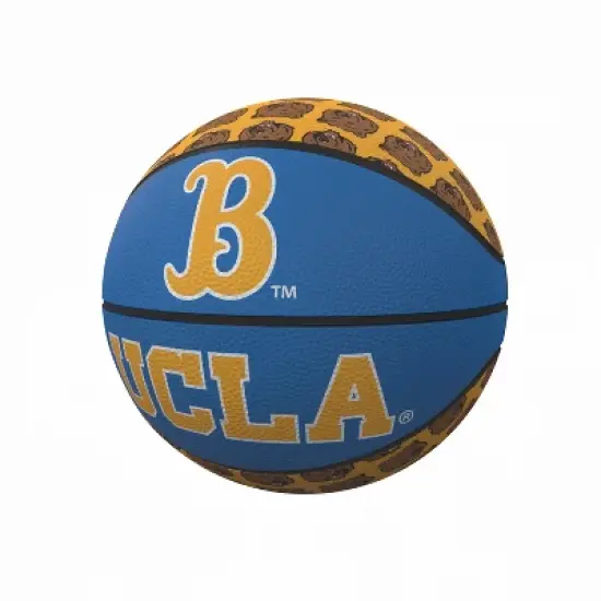 NCAA UCLA Bruins Mini-Size Rubber Basketball: All Ages, 8" Diameter, No Fill image {2}