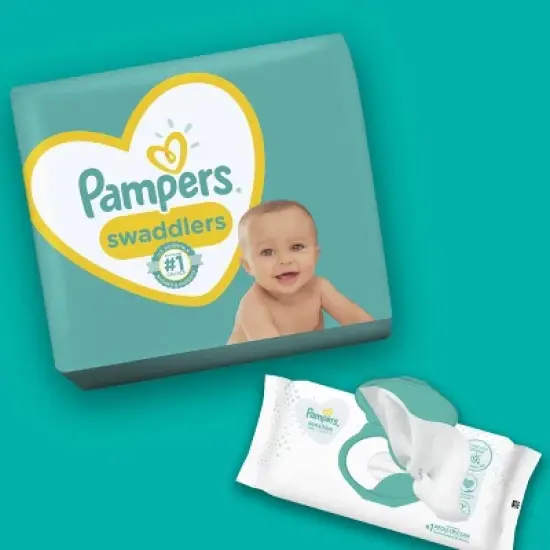 Pampers Swaddlers Active Baby Diapers - (Select Size and Count) image {7}