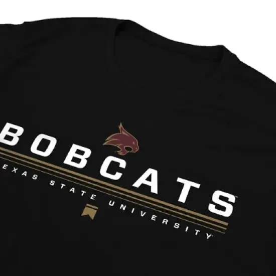 Men's Campus Lab Texas State University Lines Collegiate Men's Sport Active T-Shirt image {4}