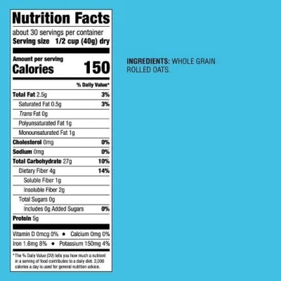 Quick Oats - 42oz - Good & Gather&trade; image {3}