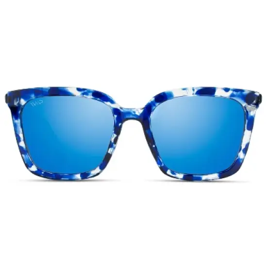 WMP Eyewear Square Oversized Women Polarized Sunglasses image {5}