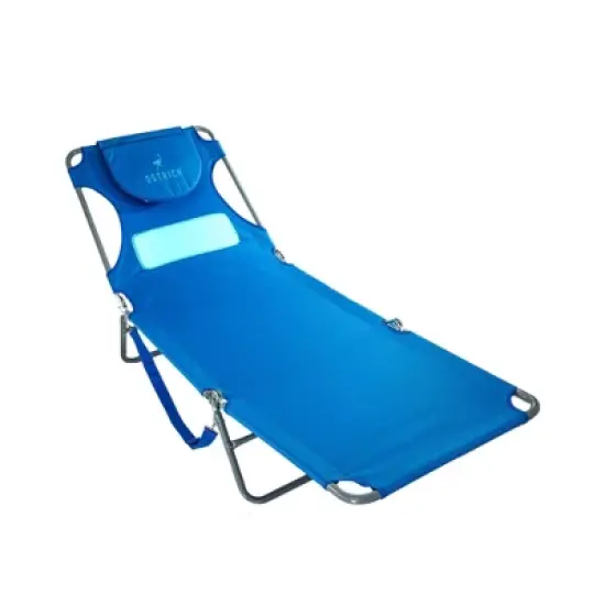 Ostrich Ladies Comfort Lounger with Chest Support, Portable Reclining Outdoor Patio Beach Lawn Camping Pool Tanning Chair image {6}