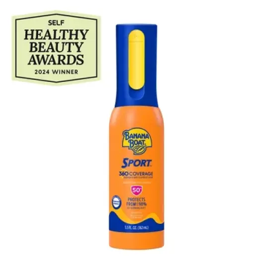 Banana Boat Sport 360 Coverage Advanced Control Mist Sunscreen Sprayer - SPF 50 - 5.5 fl oz image {7}