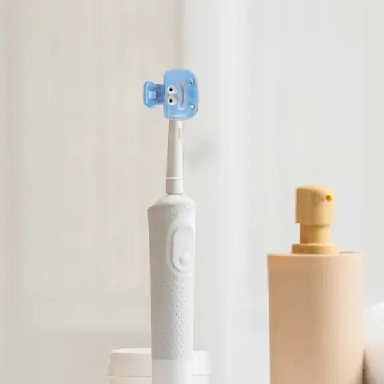 Unique Bargains Lightweight Big Mouth Fish-Shaped Toothbrush Covers image {3}