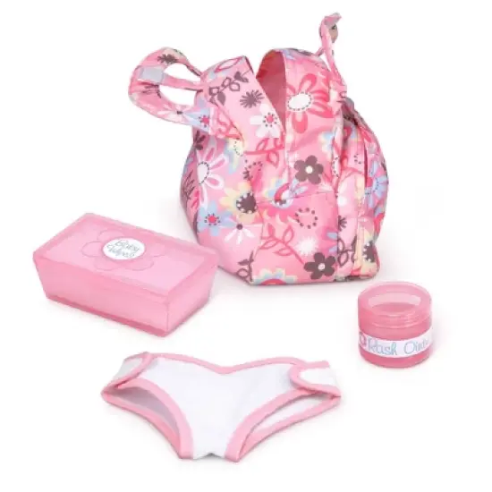 Melissa & Doug Mine to Love Doll Diaper Changing Set With Bag, Wipes, Accessories (7pc) image {3}