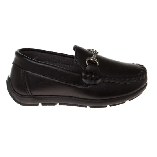 Josmo Little Kids' Boys Loafer Shoes: Penny Loafer Casual Slip-On Moccasin Flats for Boys' Dress Shoes ( Little Kids) image {1}