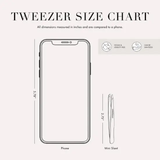 Tweezerman Mini Slant Tweezer image {6}