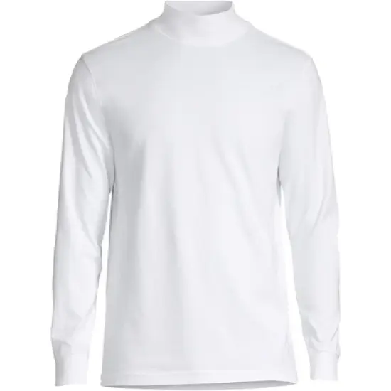 Lands' End Men's Super-T Mock Turtleneck image {3}