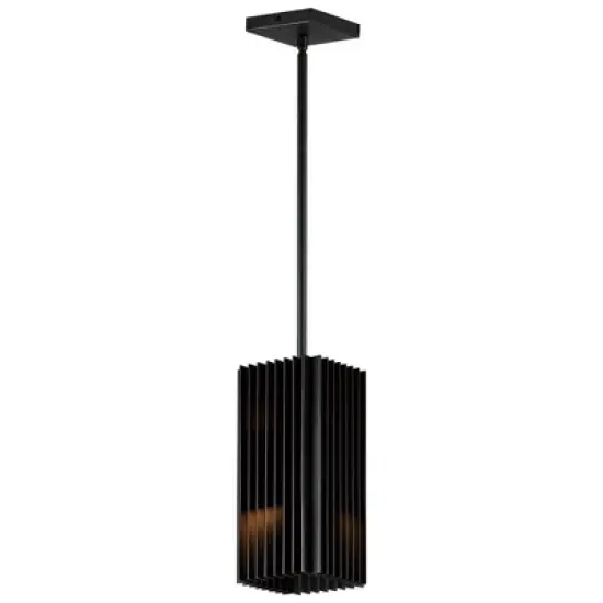 ET2 Lighting Rampart 2 - Light Pendant in  Black image {1}