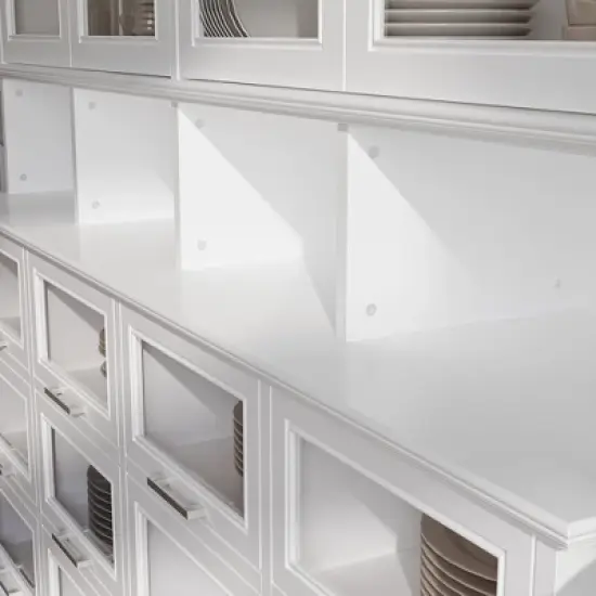 Famapy Multi-Functional Kitchen Cabinet & Pantry,Large - Capacity Food Storage Cabinet with Glass Doors,Easy Organization & Display for Home Kitchen image {5}