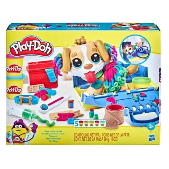 Play-Doh Care 'N Carry Vet Playset - 15pc image {9}