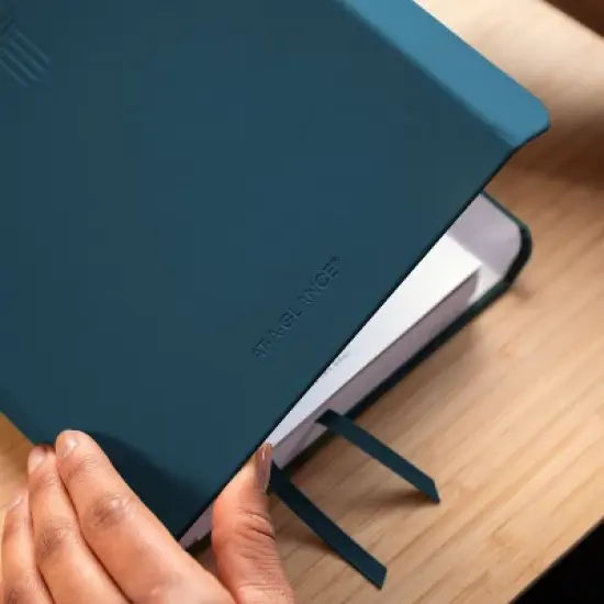 At-A-Glance Foundation Undated Planner 8.5"x6.75" Blue: Non-Toxic Acid-Free Paper, Weekly & Monthly Agenda, Adult Stationery image {12}