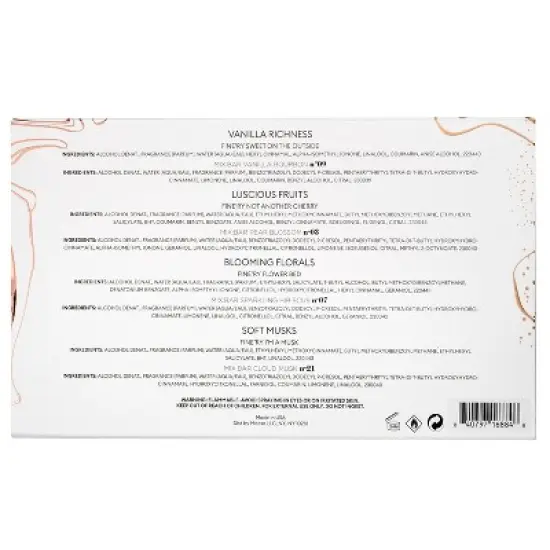 MIX:BAR Fragrance Discovery Gift Set - 0.4 fl oz/8pc image {3}