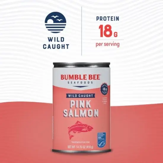 Bumble Bee Premium Wild Pink Salmon 14.75oz image {5}