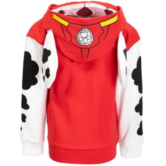 Paw Patrol Rubble Chase Skye Fleece Zip Up Pullover Hoodie Toddler to Little Kid image {5}