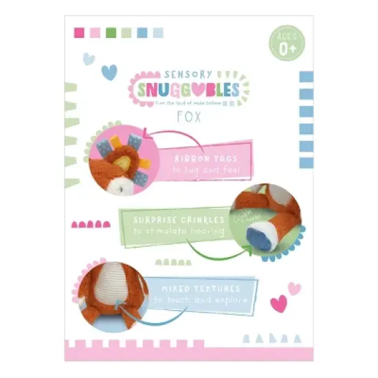 Make Believe Ideas Cutie Snuggables Easter Plush Stuffed Animal - Fox image {2}