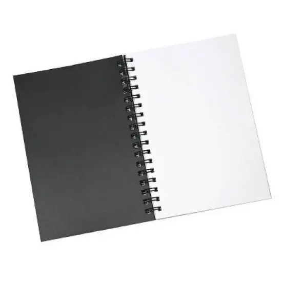 9x6 UCreate Sketch Drawing Paper: Twin-Wire Binding, Flexible Cover, 75 Pages, Acid-Free, Blank Notebook for All Ages image {2}