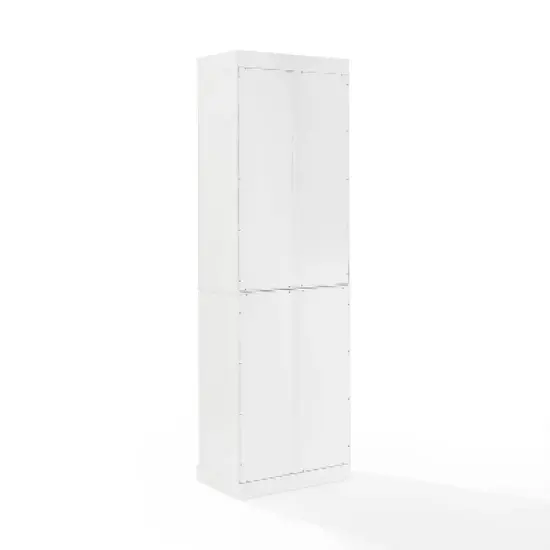 Crosley 78" Stanton Glass Door Kitchen Storage Pantry Cabinet image {7}