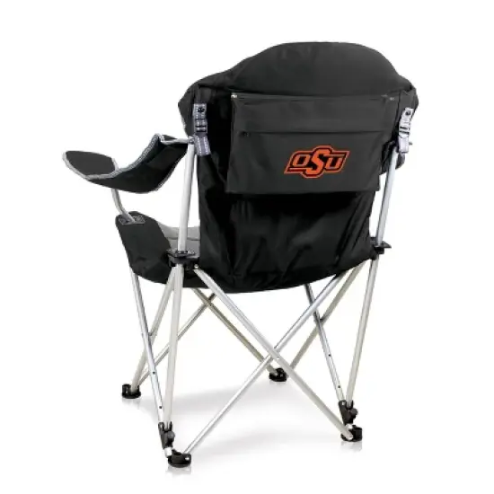 NCAA Oklahoma State Cowboys Reclining Camp Chair with Head Support image {3}