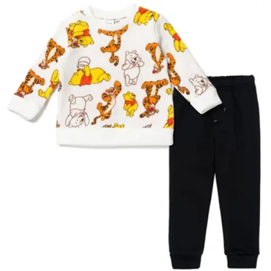 Disney Winnie the Pooh Tigger Fleece Pullover Sweatshirt and Pants Set Newborn to Toddler  image {8}