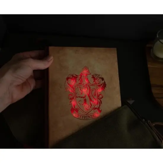 SD Toys Harry Potter House Gryffindor Light-Up Hardcover Notebook image {8}