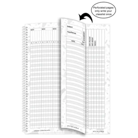 Teacher Created Resources&reg; Terrazzo Tones Record Book, Pack of 3 image {2}