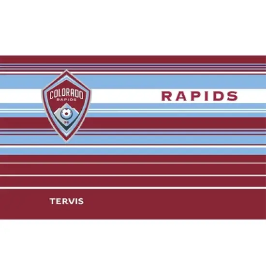 MLS Colorado Rapids 20oz Hype Stripe Stainless Steel Tumbler image {1}