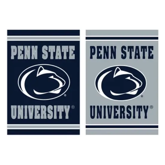 Embossed Suede Flag, House Size, Pennsylvania State University image {1}