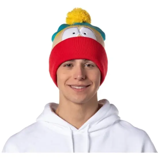 South Park Big Face Cuff Knit Beanie Hat Cap - 4 Characters Available image {1}