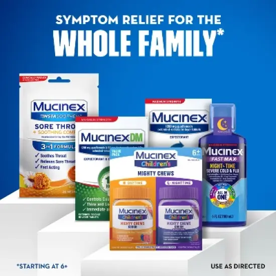 Mucinex Children's Cough Mighty Chews - Day/Night Combo - 32ct image {7}