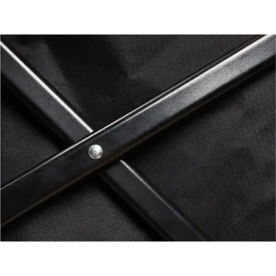 Gulches Extra Long Folding Wagon Cart - Black & Orange, 52.7"L x 19.7"W x 50.9"H, 450lbs Capacity image {10}