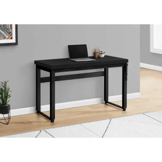 Sapphtopaz Home Office Desks 47.25" Morden Computer Desk Adjustable Height Study Writing Table Gaming Desk Office Desk for Home Office image {7}