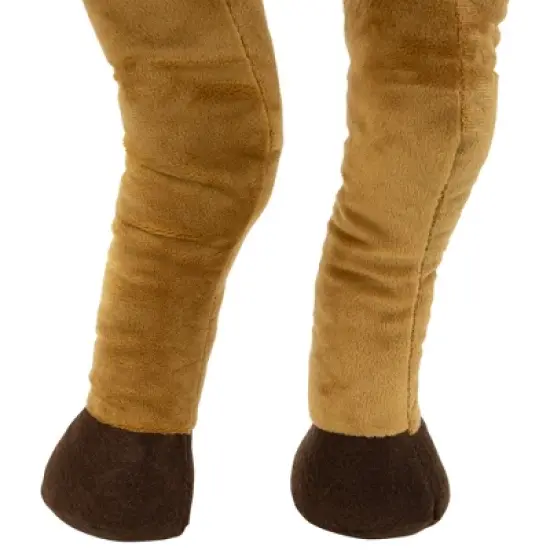 Northlight 20" Plush Hanging Reindeer Legs Christmas Decoration image {5}