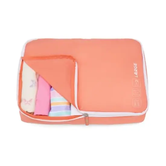 Atlantic&reg; 3 Pc Luggage Set - Carry-on Exp Hardside Spinner & 2 Large Washable Packing Cubes image {4}